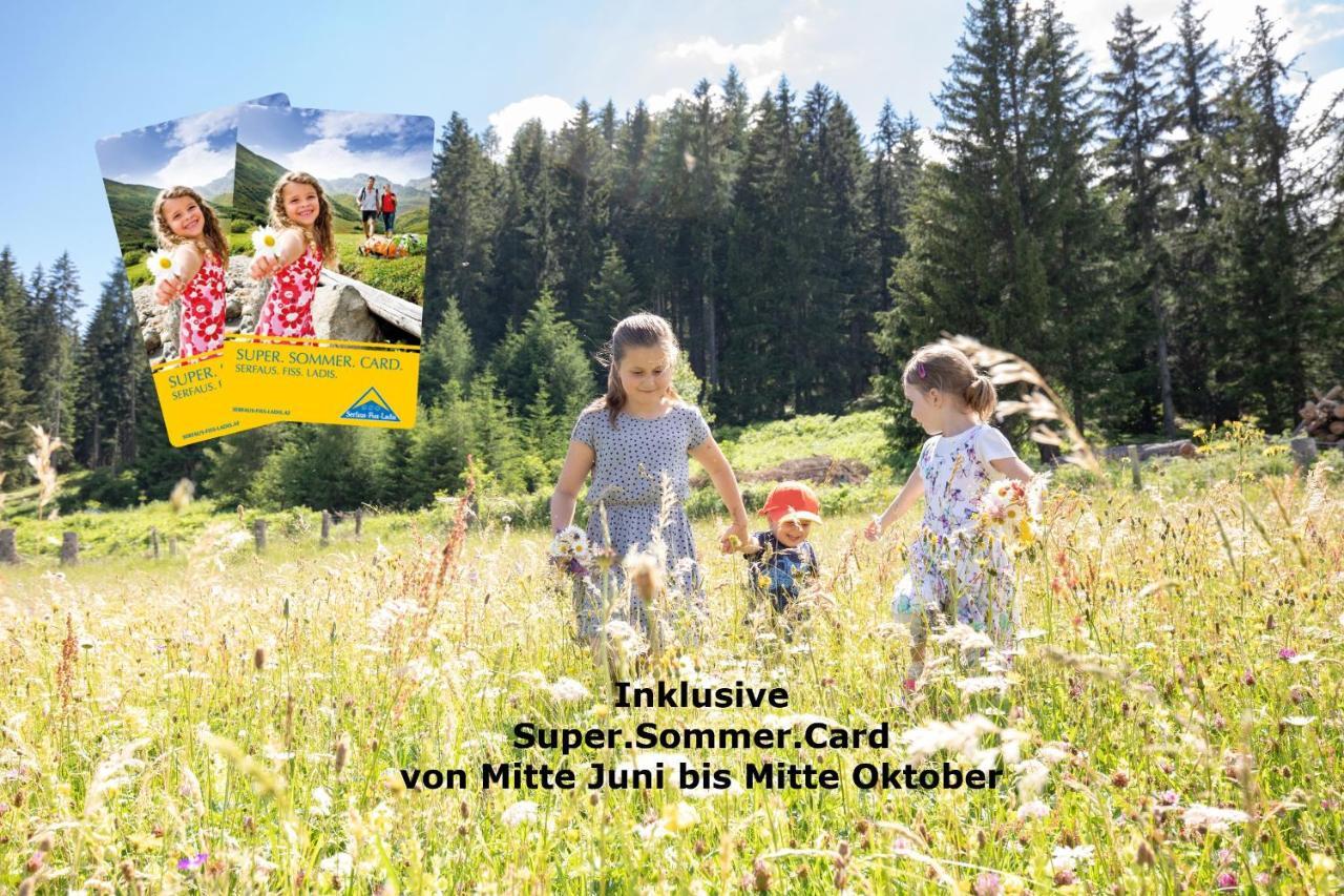 Naturlodge Ladis Ehemals Alpenlodge Alexander Inklusive Sommer Bergbahnticket المظهر الخارجي الصورة